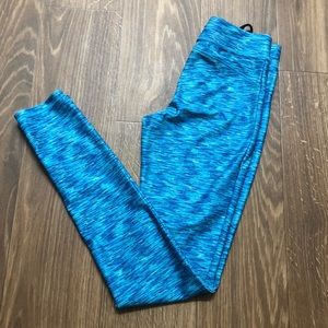 Blue Athletic Leggings